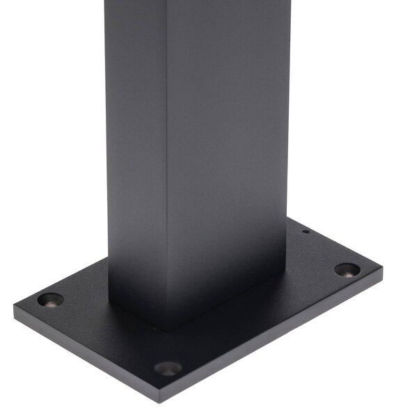 BRUMBERG Lantern LED-es útvilágítás, magasság 60 cm, Alu / szürke / cink, Alumínium, Dizájn