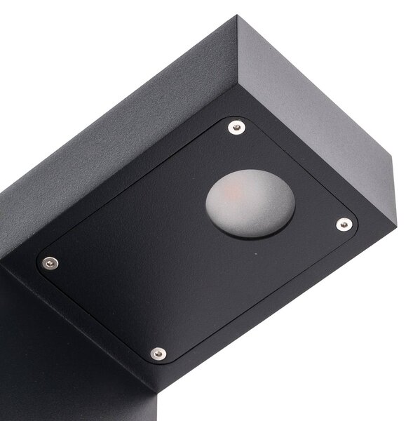 BRUMBERG Lantern LED-es útvilágítás, magasság 60 cm, Alu / szürke / cink, Alumínium, Dizájn