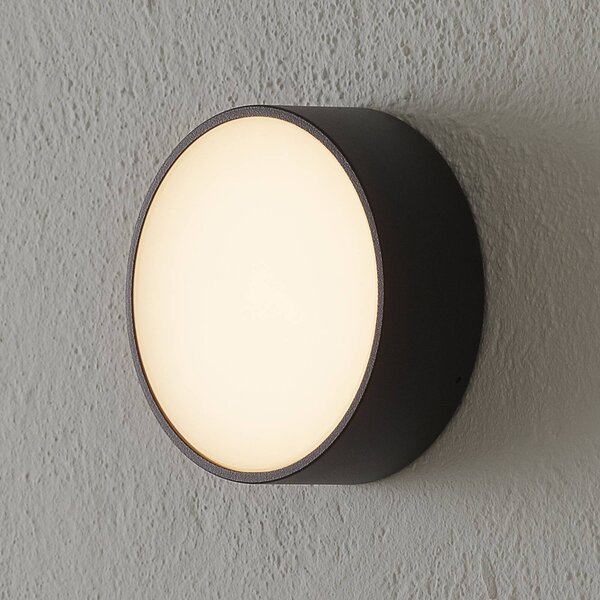 CMD LED kültéri lámpa 9025, Ø 15 cm, Fekete, Alumínium, Modern