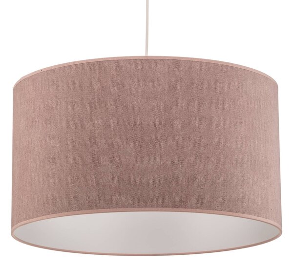 Duolla Lógó világítás Pastell Roller rózsaszín, dimmelhető, Lila / pink / rózsaszín, Nappali / Étkező, Textil / szövet / selyem, Fiatalos életstílus