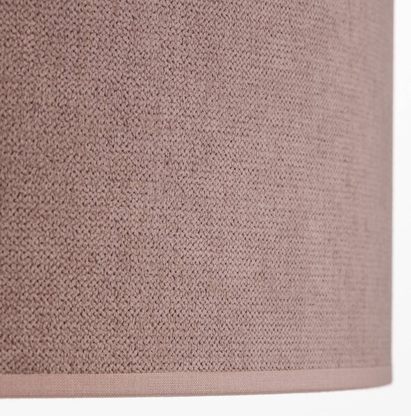Duolla Lógó világítás Pastell Roller rózsaszín, dimmelhető, Lila / pink / rózsaszín, Nappali / Étkező, Textil / szövet / selyem, Fiatalos életstílus