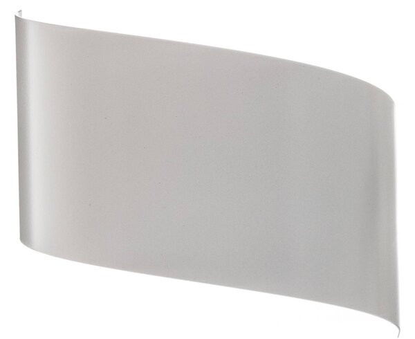 EMIBIG LIGHTING Vero fali világítás fehérre lakkozott acélból, dimmelhető, Fehér / opál, Nappali / Étkező, fém, Modern