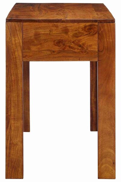 Íróasztal Barna 110 x 50 x 73 cm Tömör Akácfa és Műanyag Fa