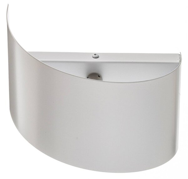 EMIBIG LIGHTING Vero fali világítás fehérre lakkozott acélból, dimmelhető, Fehér / opál, Nappali / Étkező, fém, Modern