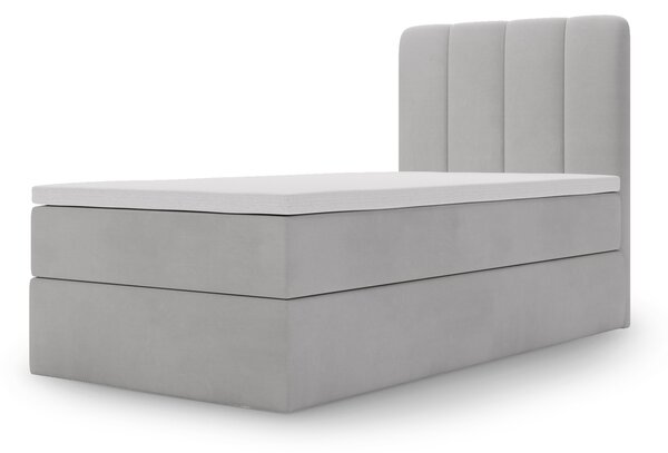 MAGIC MINI kárpitozott boxspring ágy 80x200 - szürke