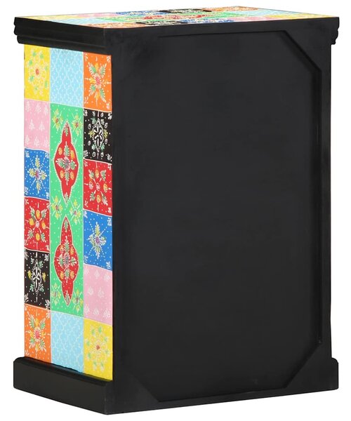 Konzolasztal polcokkal tárolóval Sokszínű 50 x 30 x 70 cm