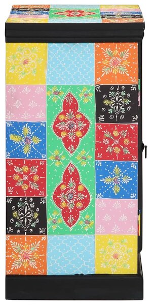 Konzolasztal polcokkal tárolóval Sokszínű 50 x 30 x 70 cm