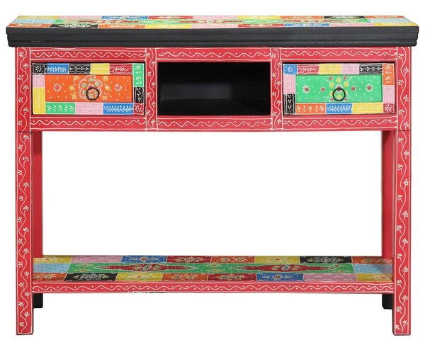 Konzolasztal fiókkal tárolóval Sokszínű 100 x 30 x 77 cm