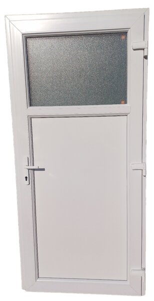 Doorka műanyag ajtó / 98x208 / Fehér / Állítható zsanérral