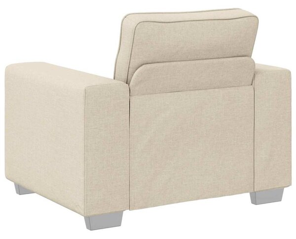 Fotel Bézs 100 cm Lábbal kevert anyag