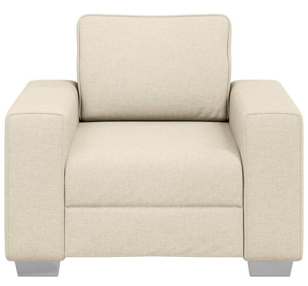 Fotel Bézs 100 cm Lábbal kevert anyag