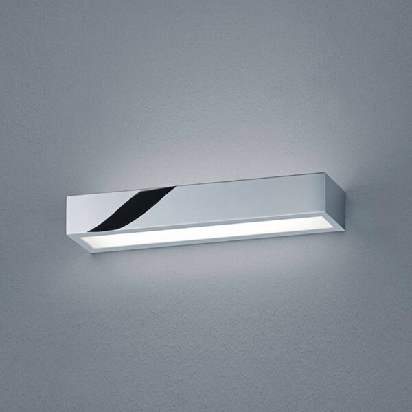 Helestra Theia LED tükör lámpa, krómozott, 30 cm, Króm / ezüst, Fürdőszoba, fém, Modern