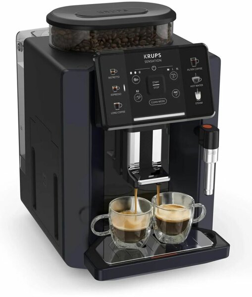 Krups EA910B Sensation C50 Automata kávéfőző, Fekete