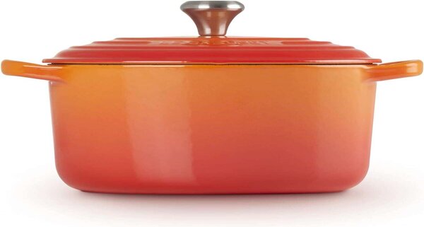 Le Creuset Signature Ovális Öntöttvas Főzőedény - Narancs - 31 cm