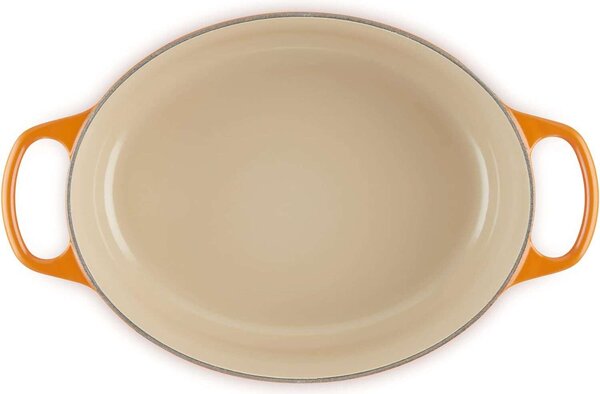 Le Creuset Signature Ovális Öntöttvas Főzőedény - Narancs - 31 cm