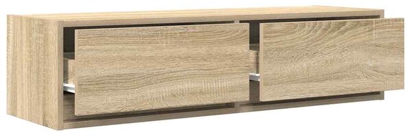 TV szekrény 100 x 31 x 25,5 cm sonoma tölgy Szerelt fa