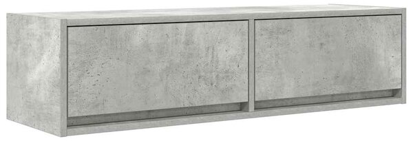 TV szekrény 100 x 31 x 25,5 cm Beton szürke Szerelt fa