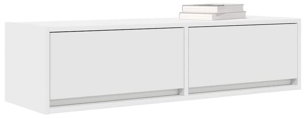 TV szekrény 100 x 31 x 25,5 cm Fehér Szerelt fa