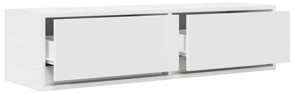 TV szekrény 100 x 31 x 25,5 cm Fehér Szerelt fa