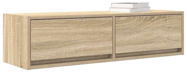 TV szekrény 100 x 31 x 25,5 cm sonoma tölgy Szerelt fa