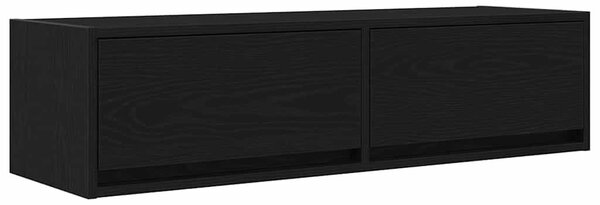 TV szekrény 100 x 31 x 25,5 cm Musta tammi Szerelt fa
