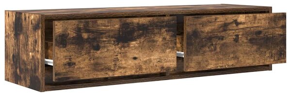 TV szekrény 100 x 31 x 25,5 cm Füstölt tölgy Szerelt fa