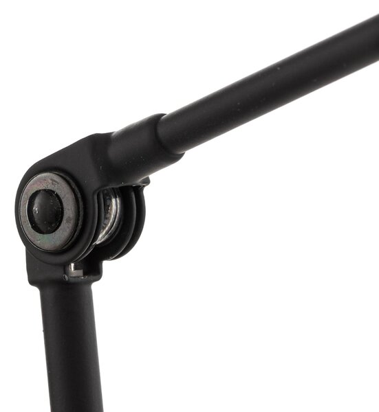 Lumina Daphine LED állólámpa 3,000K, fekete, dimmelhető, Fekete, Dolgozószoba / Iroda, fém, Modern