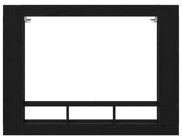 TV szekrény 152 x 22 x 113 cm Musta tammi Szerelt fa
