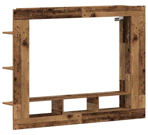 TV szekrény 152 x 22 x 113 cm Régi fa Szerelt fa
