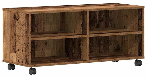 TV szekrény 90 x 35 x 40.5 cm Barna Szerelt fa