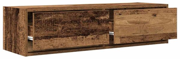 TV szekrény 100 x 31 x 25,5 cm Régi fa Szerelt fa