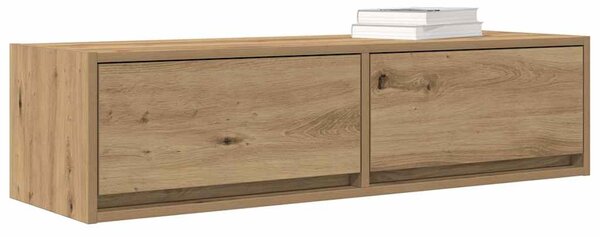 TV szekrény 100 x 31 x 25,5 cm kézműves tölgy Szerelt fa