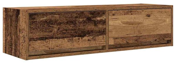 TV szekrény 100 x 31 x 25,5 cm Régi fa Szerelt fa