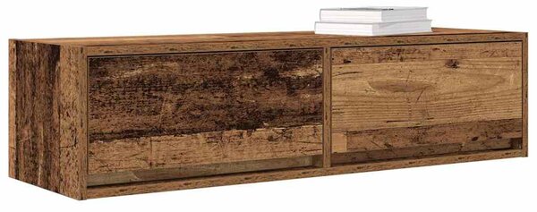 TV szekrény 100 x 31 x 25,5 cm Régi fa Szerelt fa