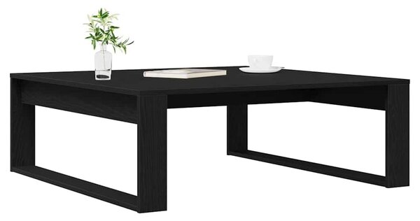 Dohányzóasztal Fekete tölgy 100 x 100 x 35 cm Szerelt Fa