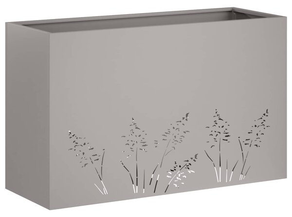 Kerti cserép Rozsdás 80 x 20 x 49 cm Időjárásálló Acél