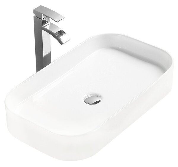 Mexen Alessia 75 x 38 cm-es pult feletti mosdó, fehér - 21577500