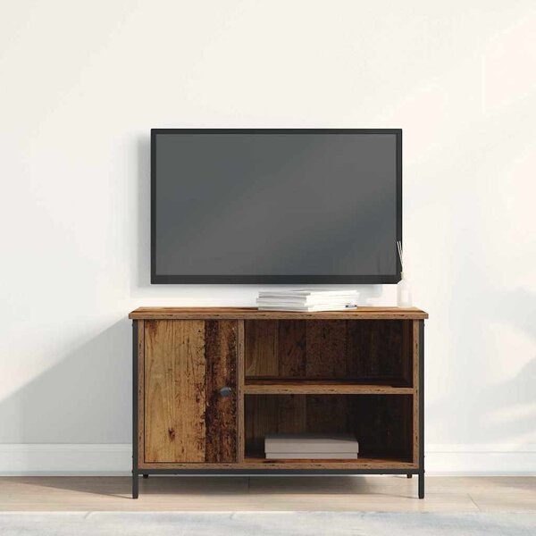 TV szekrény 80 x 40 x 50 cm Régi fa Szerelt fa