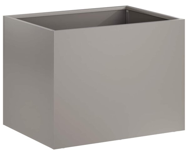 Kerti cserép Rozsdás 40 x 30 x 30 cm Időjárásálló Acél