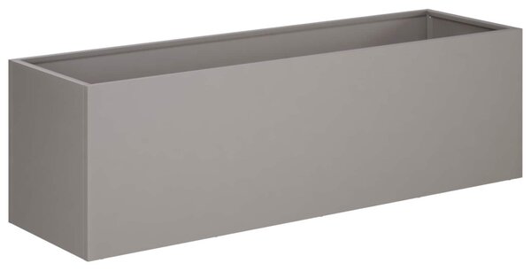 Kerti cserép Rozsdás 80 x 30 x 30 cm Időjárásálló Acél