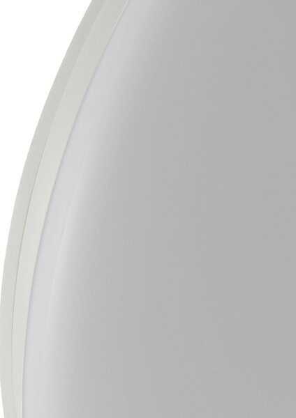MEGAMAN Megaman Renzo+ LED fali lámpa ColorSelect RF érz., Fehér / opál, Folyosó, Műanyag