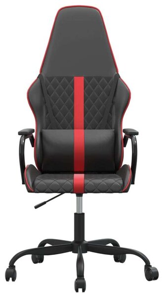 Gamer Szék - Masszázsfúggvénnyel - Piros-Fekete