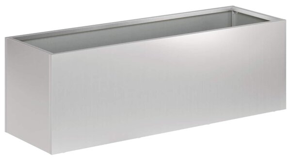 Kerti cserép 2 db Ezüst 60 x 20 x 20 cm Horganyzott Acél