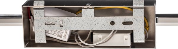 MCJ LED fali lámpa Miroir 80 cm króm 4000K, Króm / ezüst, Fürdőszoba, Alumínium, Modern