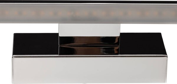MCJ LED fali lámpa Miroir 80 cm króm 4000K, Króm / ezüst, Fürdőszoba, Alumínium, Modern