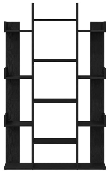 Könyvszekrény 13 szintes 86 x 25,5 x 140 cm Szerelt Fa