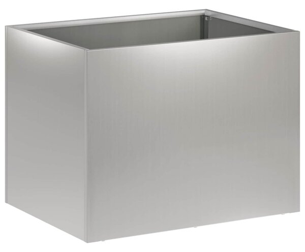 Kerti cserép 2 db Ezüst 40 x 30 x 30 cm Horganyzott Acél
