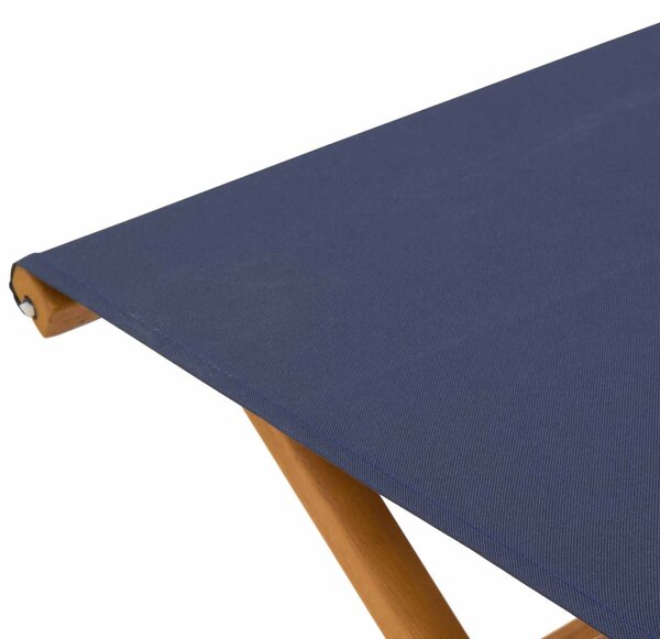 Hintaágy 2 pcs Tömör Eukaliptusz Fa Kék