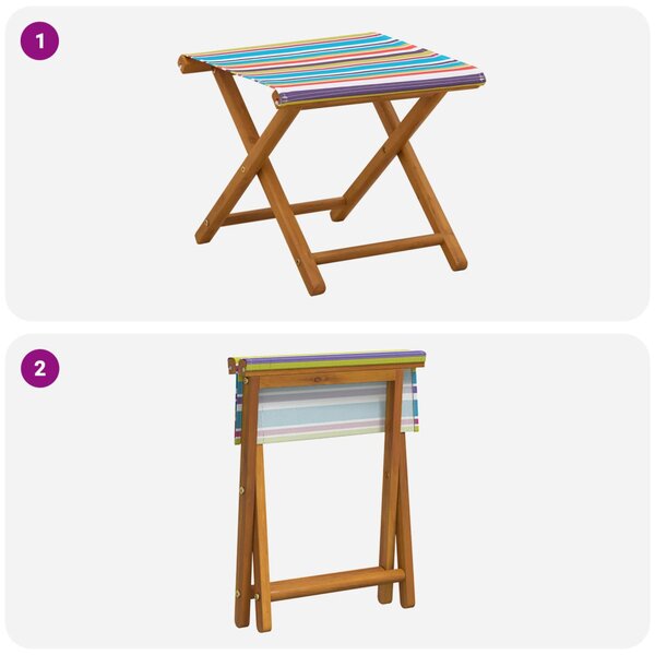 Hintaágy 2 pcs Tömör Eukaliptusz Fa Sokszínű