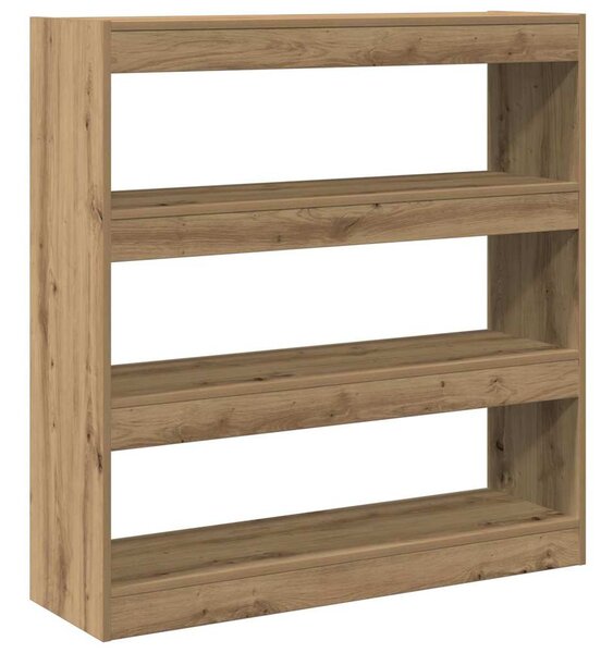 Könyvespolc 3 szintes 100 x 30 x 103 cm Szerelt Fa